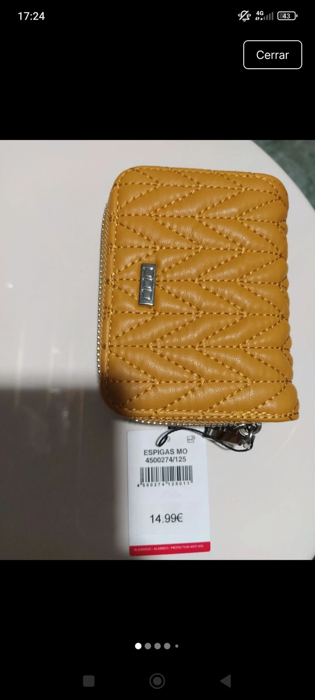 Monedero cartera pequeño nuevo